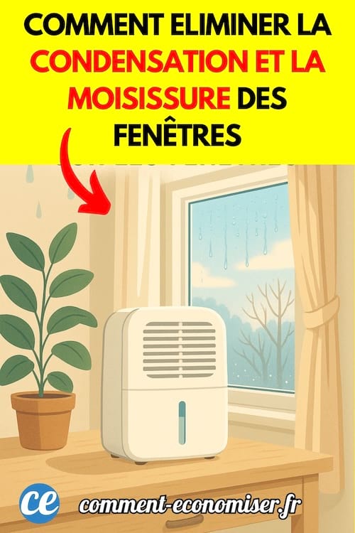 un déshumidificateur pour éliminer la condensation et les moisissures