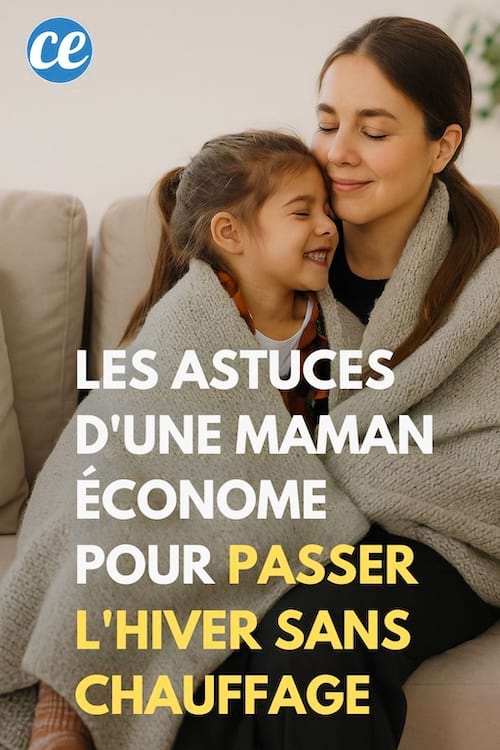 une mère et sa fille se réchauffant avec un plaid sur un canapé