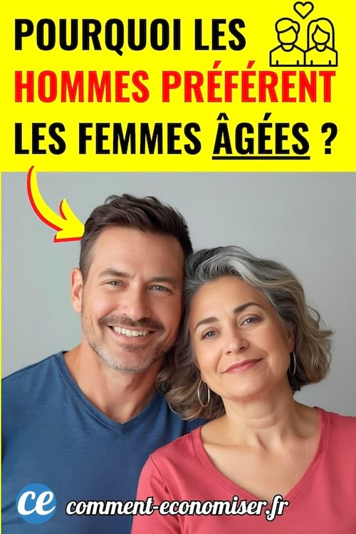 Un couple avec une femme plus âgée que son homme