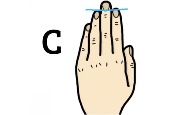 L'index et l'annulaire sont de même longueur