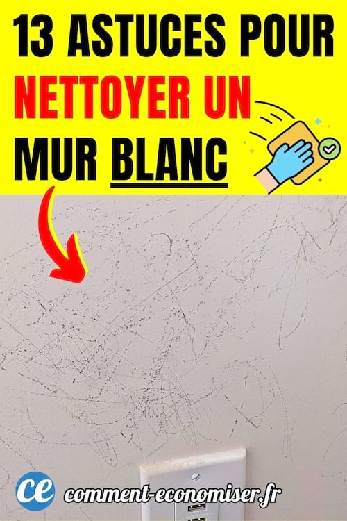 comment nettoyer un mur blanc sale avec des traces