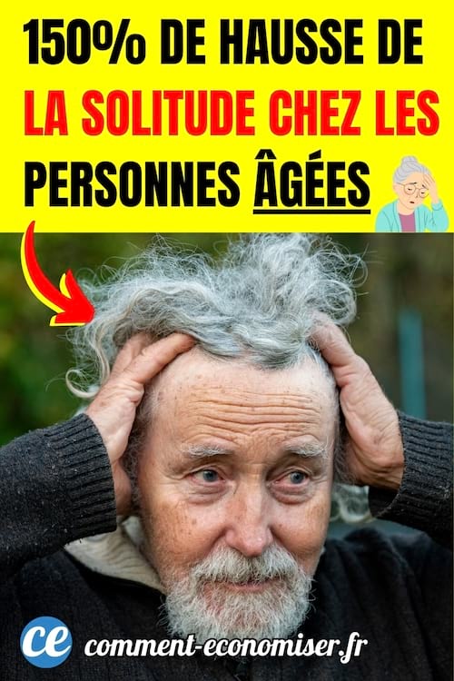 un vieux monsieur qui est seul dans sa vie