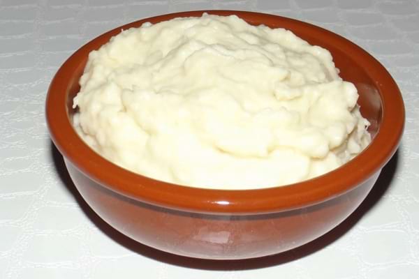 Purée de chou vert au gorgonzola