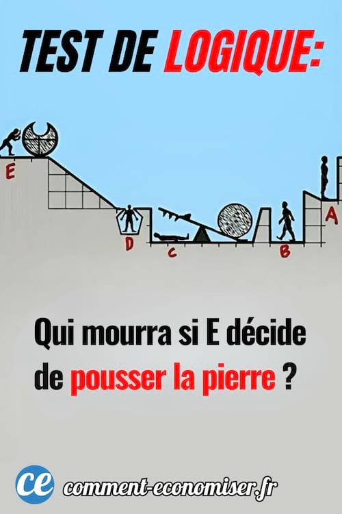 Qui mourra si E pousse la pierre ?