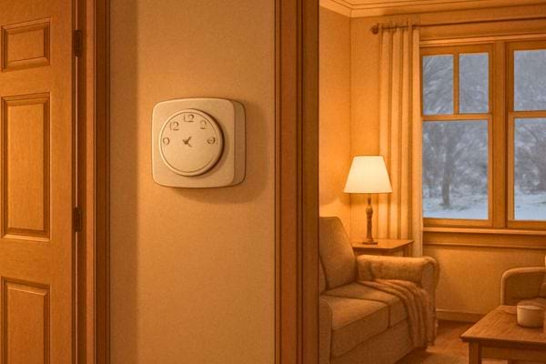 tEmpératures dans une maison.