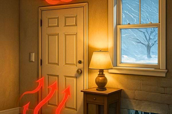 Isolation d'une maison.