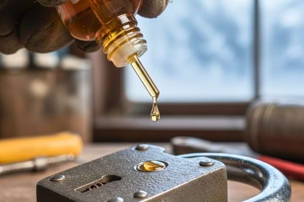 un cadenas lubrifi&eacute;