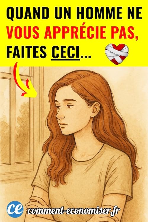 Une femme qui n'est pas aimé par un homme à côté d'une fenêtre