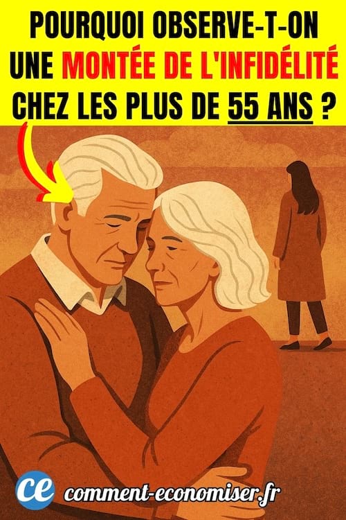 les raisons de la montée de l'infidélité chez les plus de 55 ans