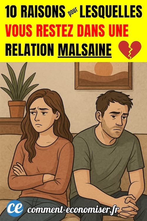 un couple qui reste dans une relation malsaine