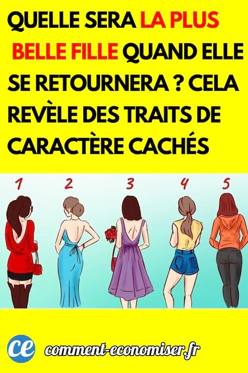 test qui révèle la personnalité en choisissant une silhouette de femme de dos