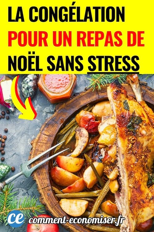un repas de No&euml;l qu'on peut congeler pour un No&euml;l sans stress 
