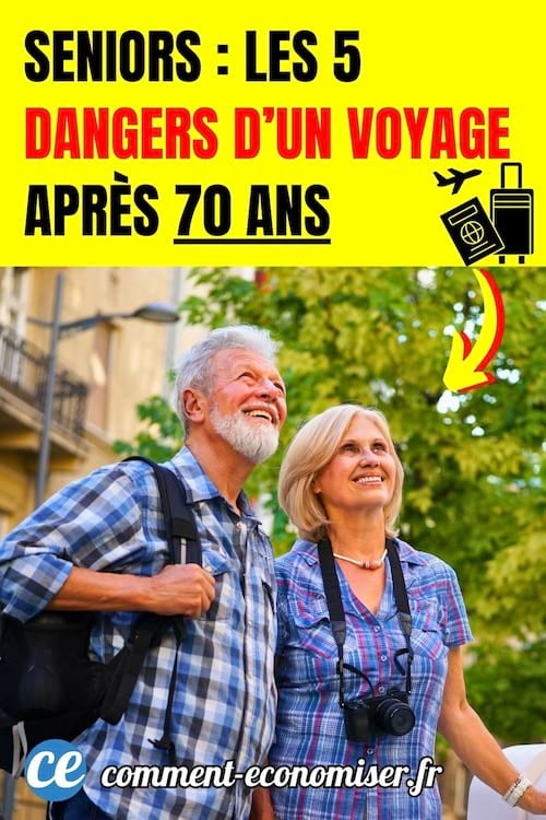 un homme et une femme senior dans la rue lors d'un voyage