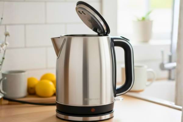 Une bouilloire détartrée flambant neuve