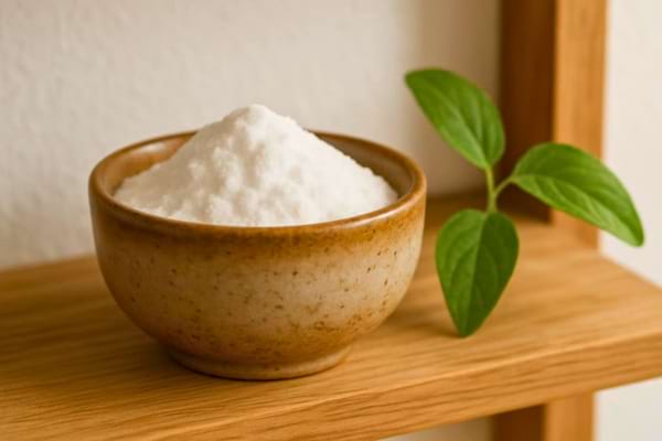 Une coupelle de bicarbonate de soude pour que ça sente toujours bon dans la maison