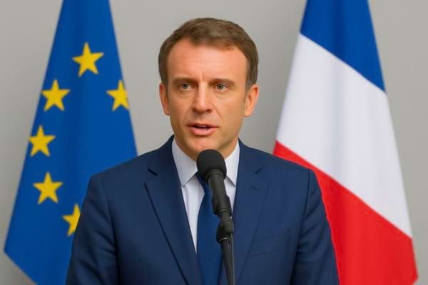 Un politique qui annonce une mesure au micro