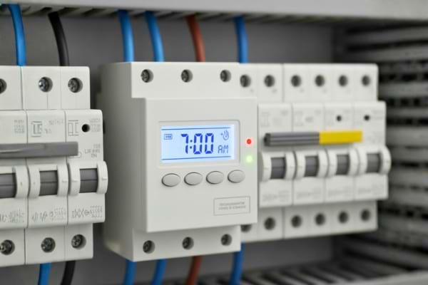 un programmateur de chauffe eau