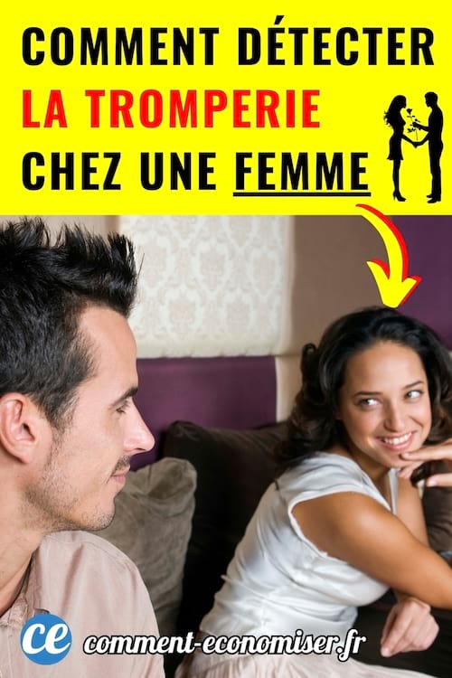 une femme qui trompe un homme dans une relation