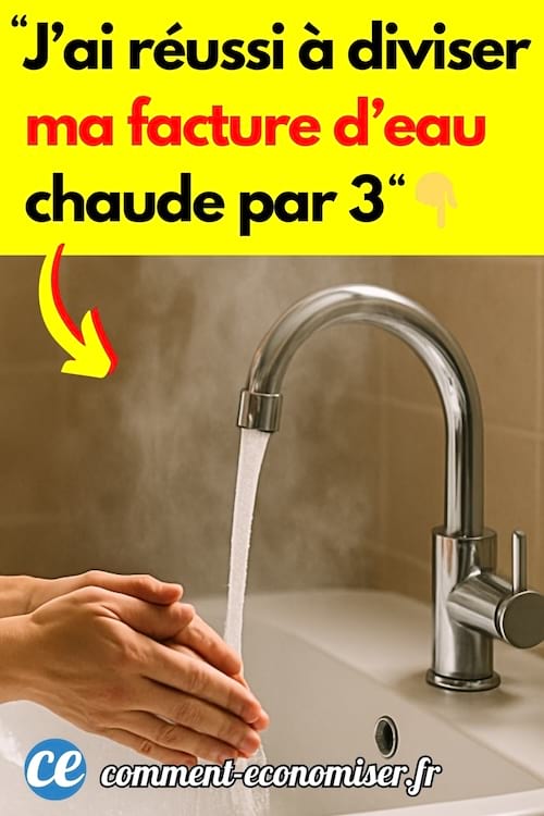 une personne qui se lave les mains avec de l'eau chaude