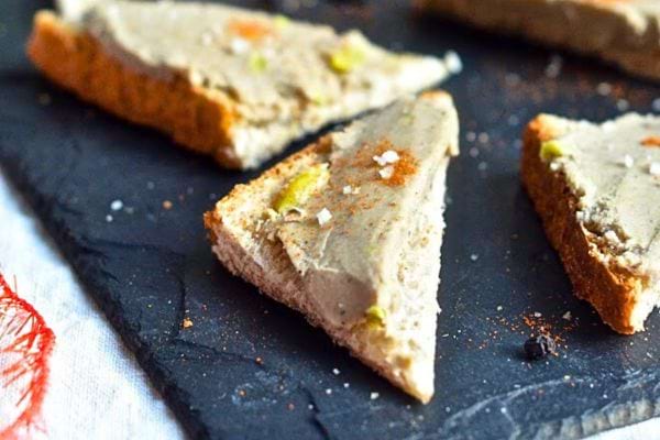 recette de faux foie gras végétarien