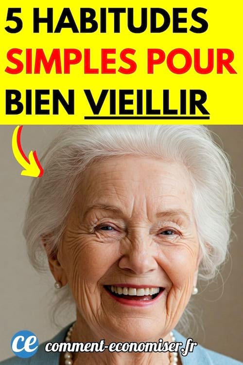 femme âgée souriante