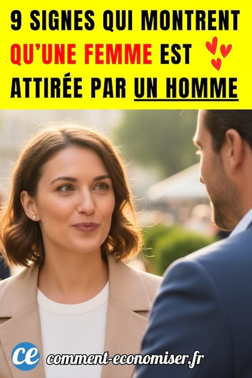 Une femme qui montre un language corporel attir&eacute; par un homme