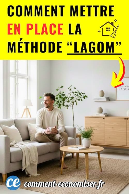Une maison qui est rang&eacute; gr&acirc;ce &agrave; la m&eacute;thode lagom de rangement