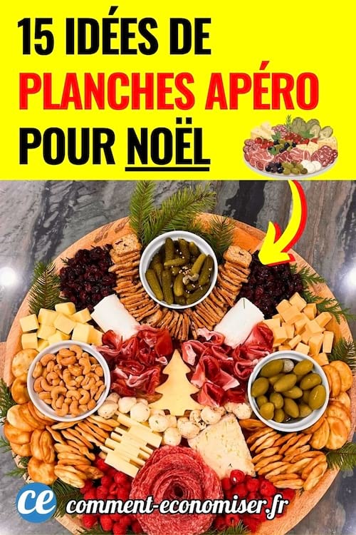 Une planche ap&eacute;ro de No&euml;l