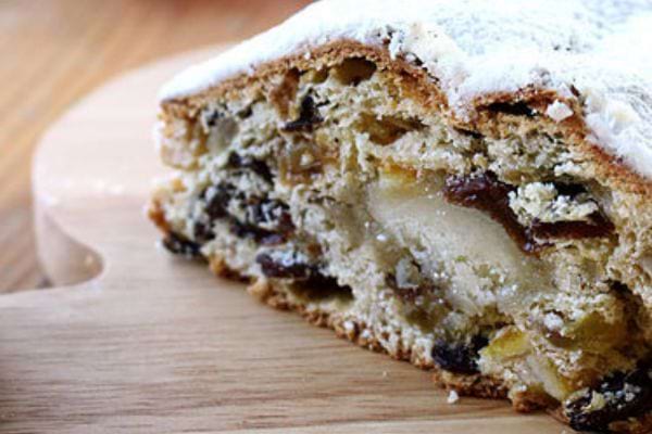 un stollen allemand fait maison pour noël