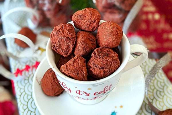 truffes au chocolat faite maison pour noël