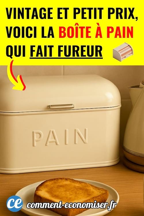 une boite &agrave; pain vintage
