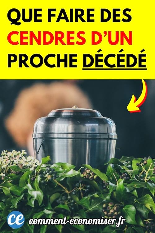 une urne fun&eacute;raire 