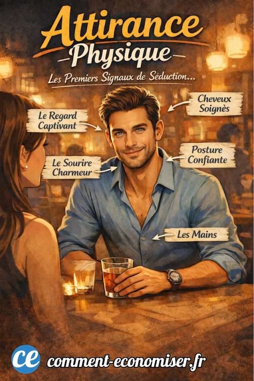 Les 5 signes du corps de l'homme qui attirent les femmes