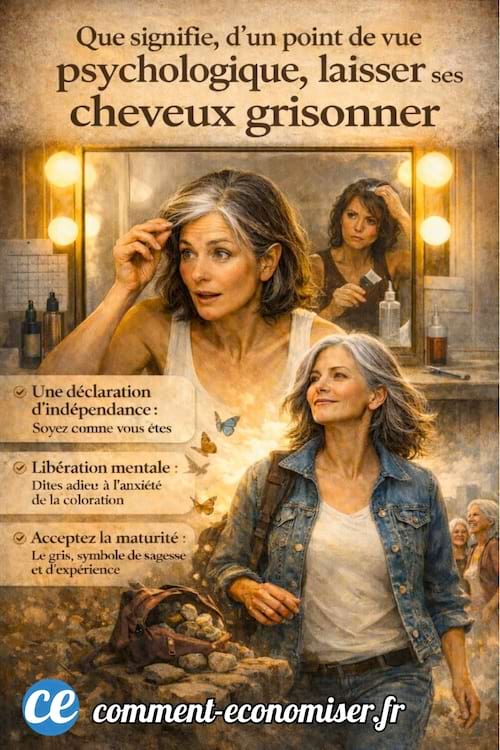 Une image qui explique pourquoi on laisse les cheveux grisonner