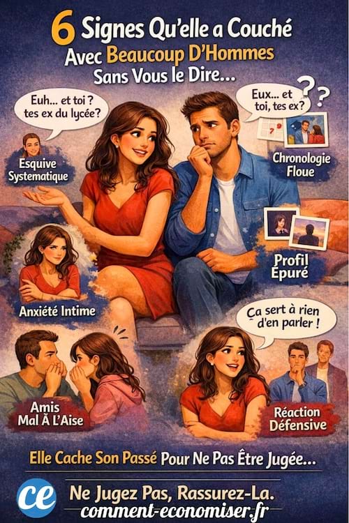 Une image qui explique pourquoi une femme cache ses relations intimes passées