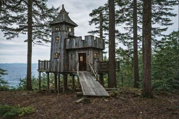 une maison en forteresse