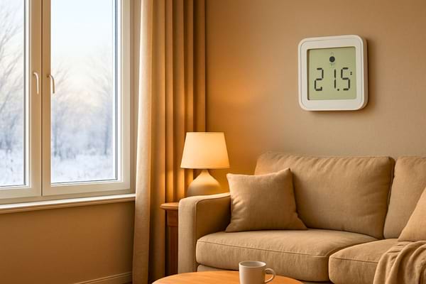 salon moderne tr&egrave;s bien isol&eacute;, fen&ecirc;tres double vitrage