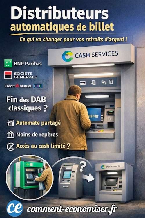 DIstributeurs de billet remplac&eacute;s par des cash service