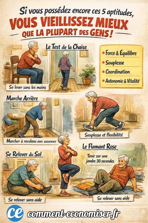 Une image qui explique 5 aptitudes qui r&eacute;v&egrave;lent que la personne vieillie bien