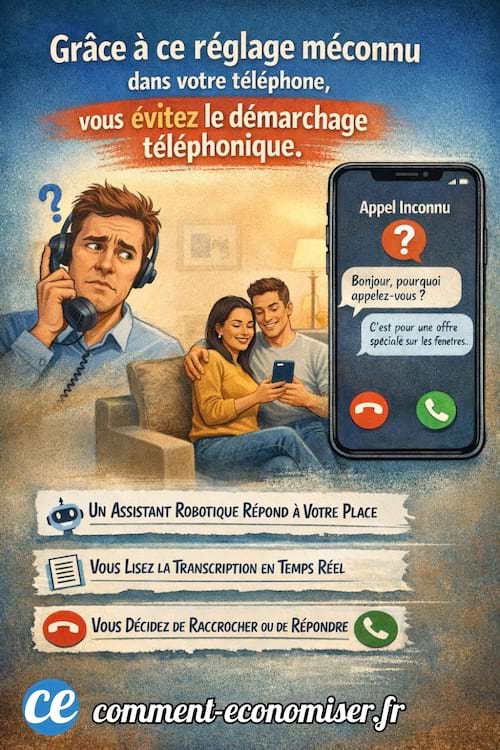 Une image qui explique comment &eacute;viter le d&eacute;marchage t&eacute;l&eacute;phonique