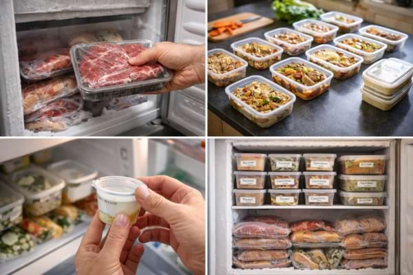 Des aliments congel&eacute;es pour augmenter leur d&eacute;lai de conservation