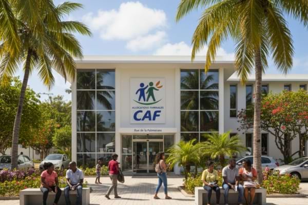 Une CAF en outre mer