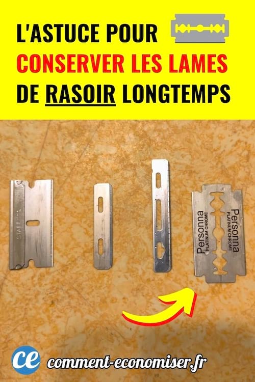Prolongez La Duree De Vie Des Lames De Rasoir 