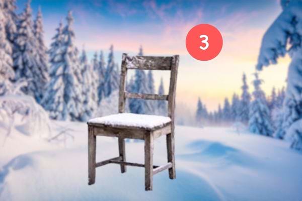 chaise simple dans la neige quelle r&eacute;v&eacute;lation sur la personnalit&eacute;
