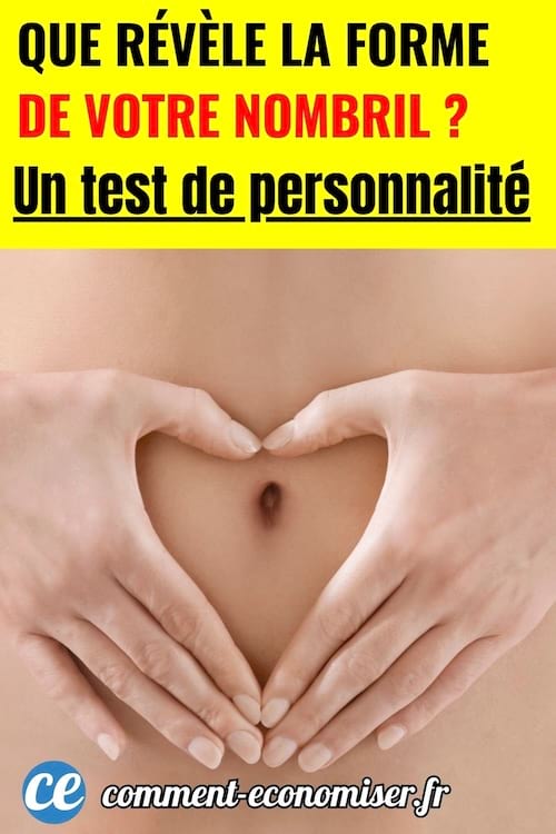 un ventre de femme avec gros plan sur le nombril et les mains pos&eacute;es autour en forme de coeur