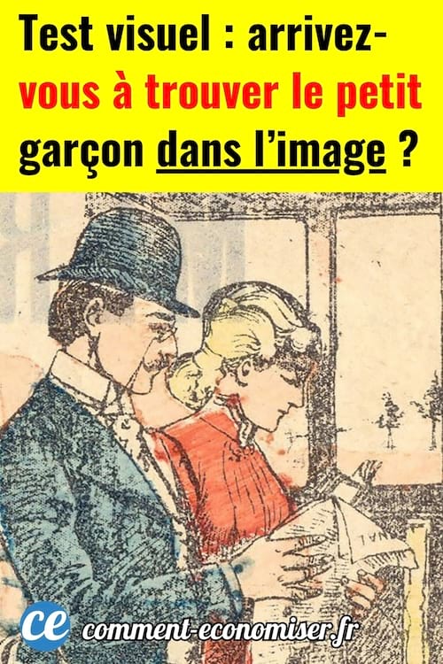 Test visuel : le petit gar&ccedil;on se trouve dans les cheveux de la femme