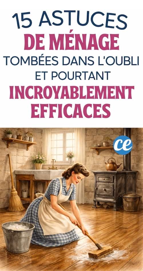 15 astuces de m&eacute;nage de nos grands-m&egrave;res