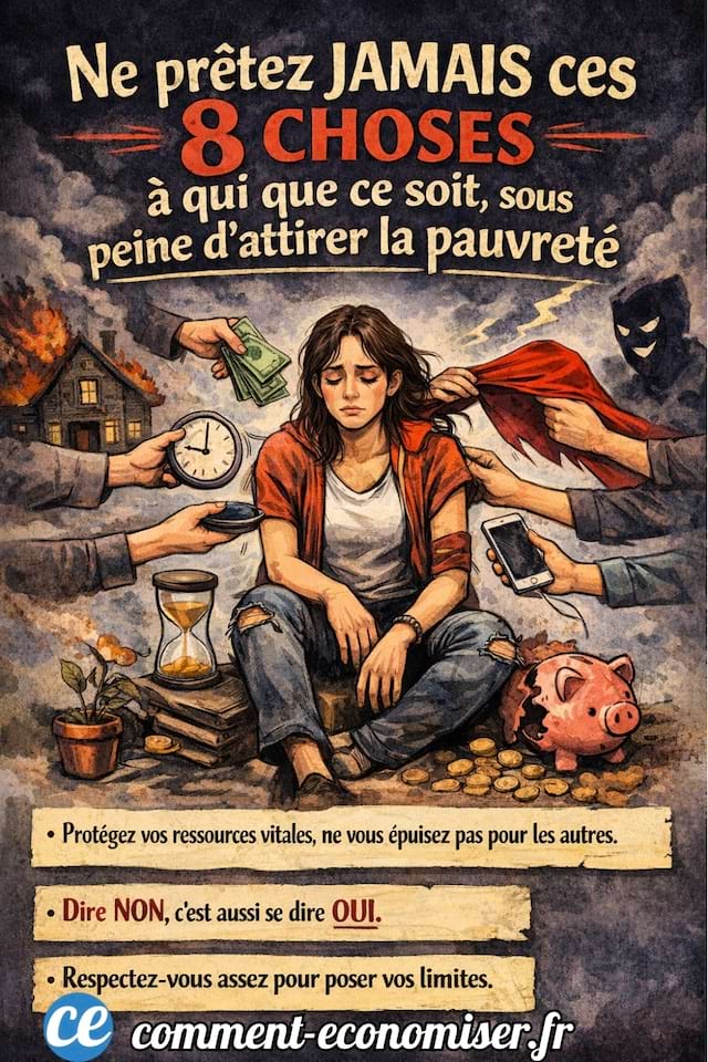 Ne jamais pr&ecirc;ter ces 8 choses &agrave; qui que ce soit