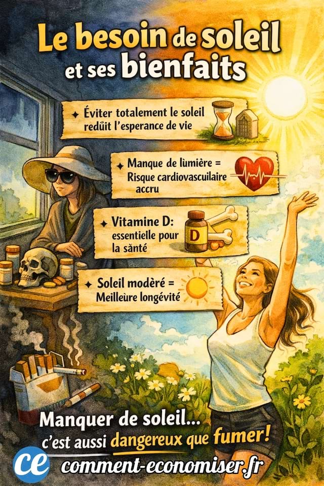 Les bienfaits du soleil