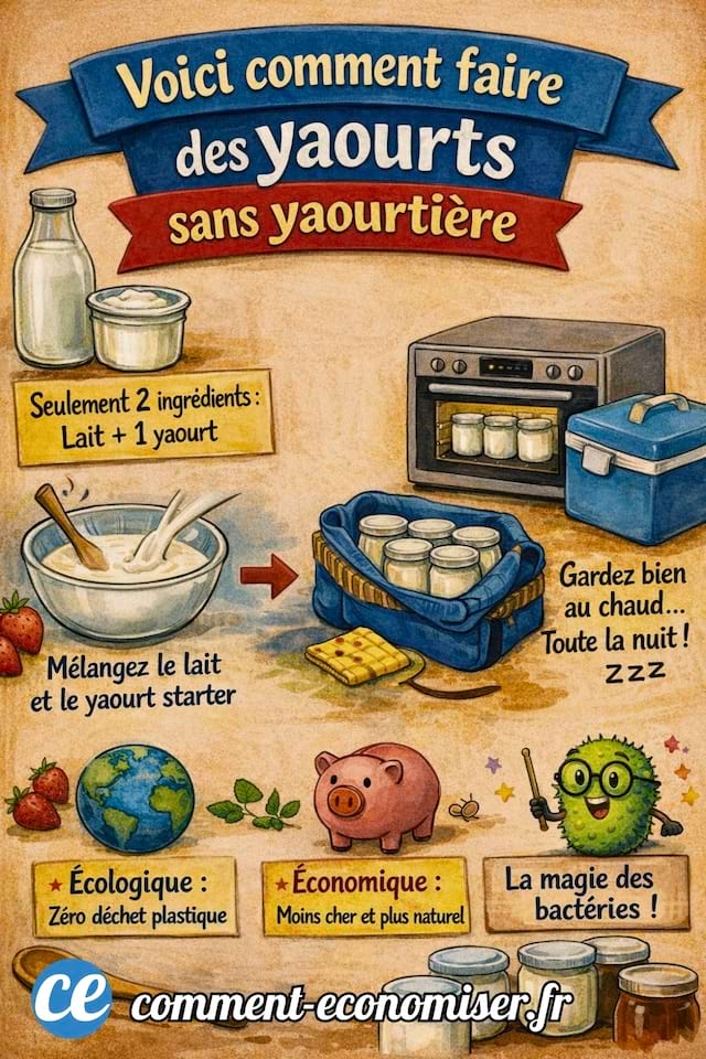 Comment faire des yaourts sans yaourtière
